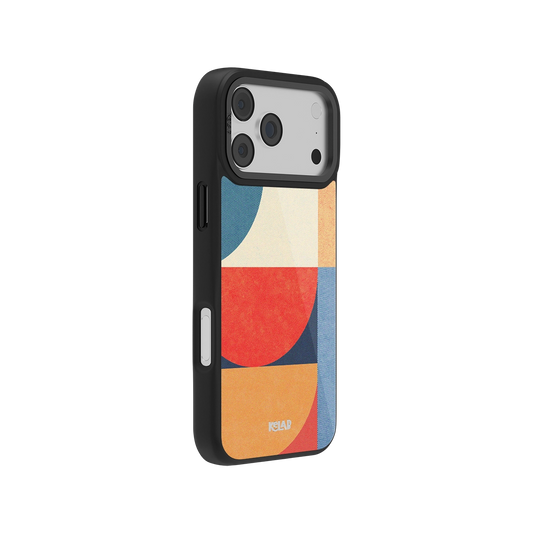 Colorful geometric phone case