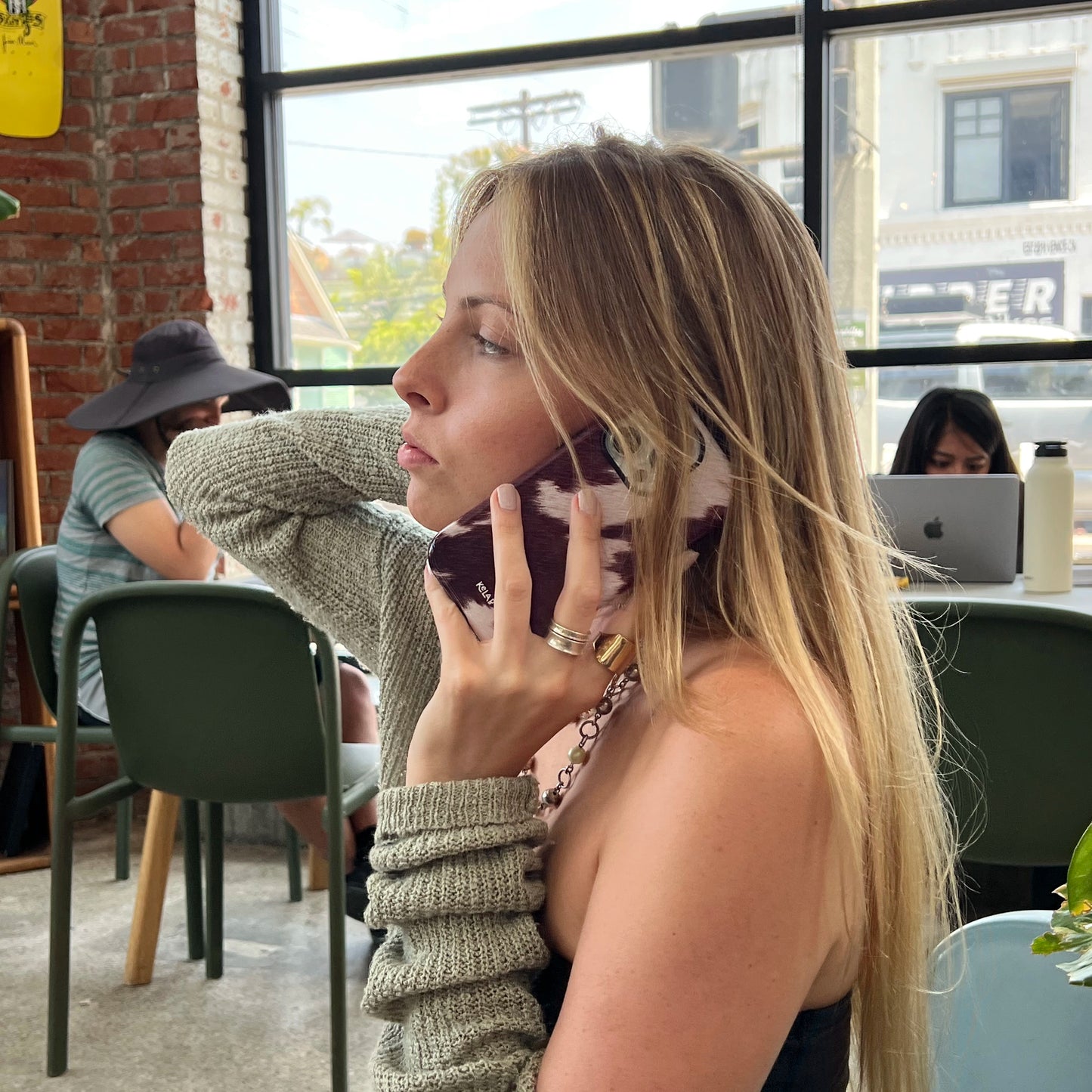 Rodeo Drive | Brown Cow Print Phone Case