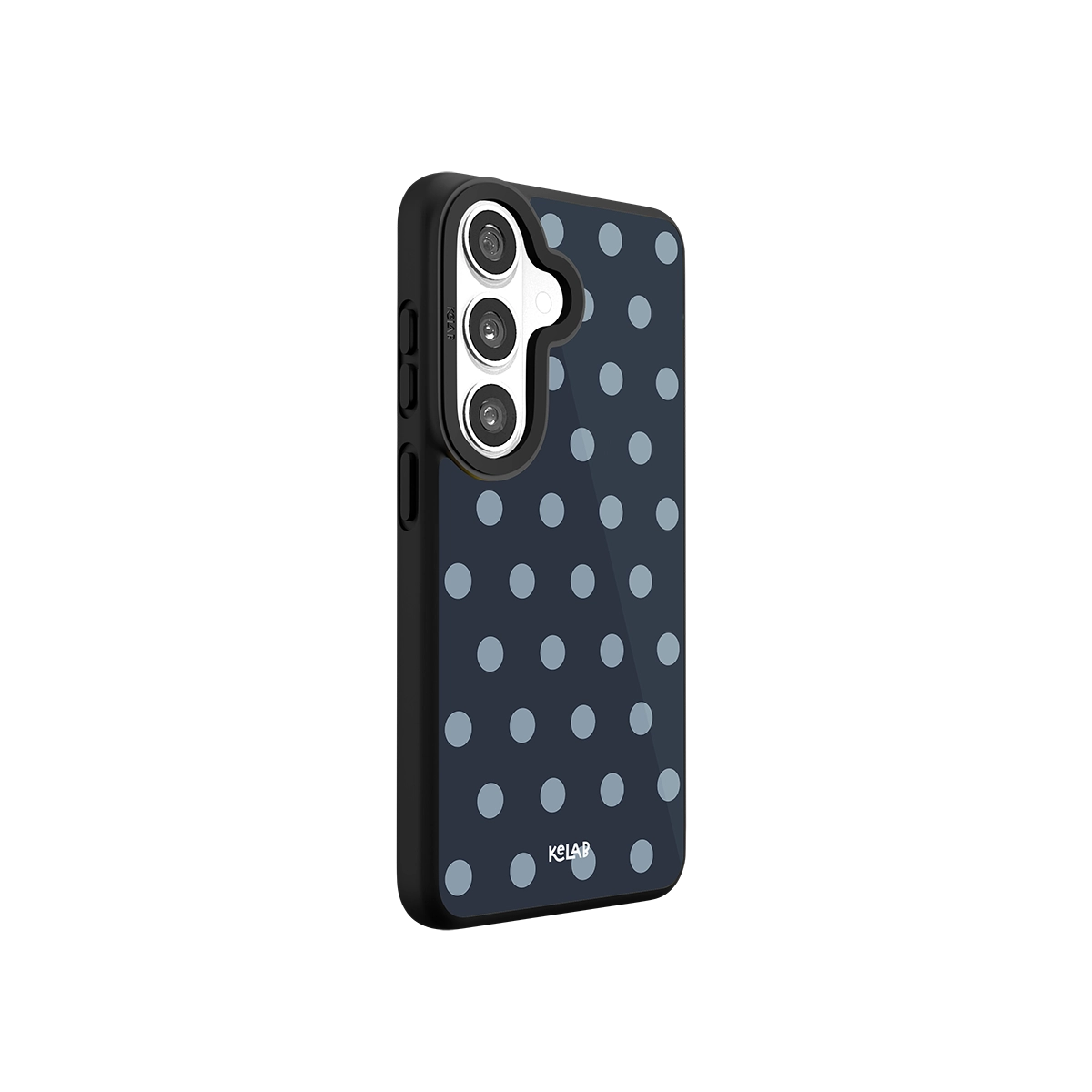 Abyssal Dot | Blue Polka Dot Samsung Phone Case