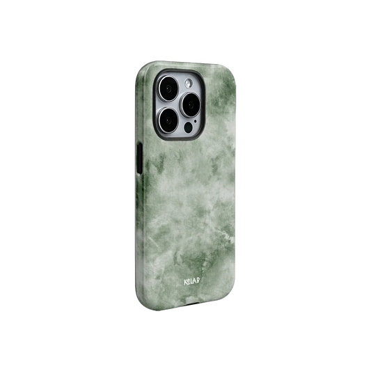 Eucalyptus Dream | Green Tie-Dye Phone Case