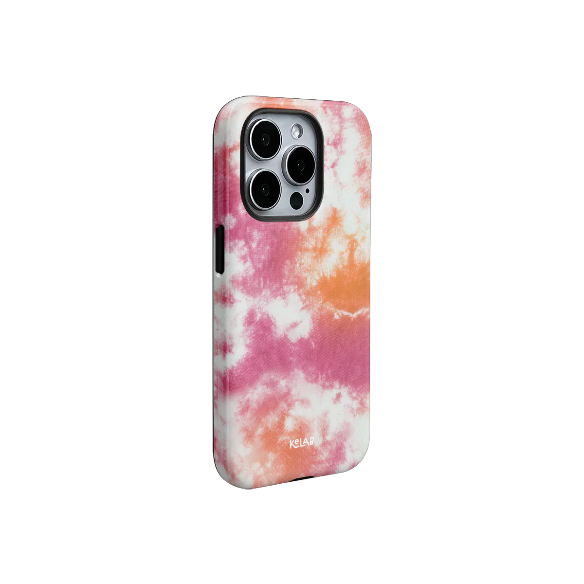 Citrus Blush | Pink-Orange Tie-Dye Phone Case