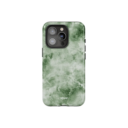 Eucalyptus Dream | Green Tie-Dye Phone Case