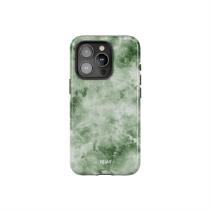 Eucalyptus Dream | Green Tie-Dye Phone Case