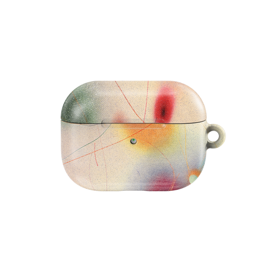 Cute AirPods Case in Green by KELAB with a gradient design and textured finish, perfect for protecting AirPods 1 to Pro models.