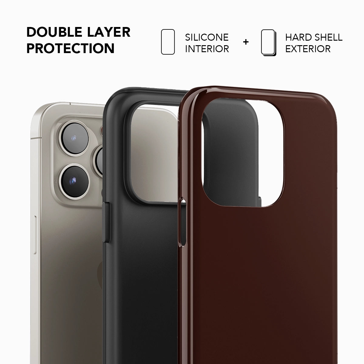 Espresso | Solid Rich Brown Phone Case