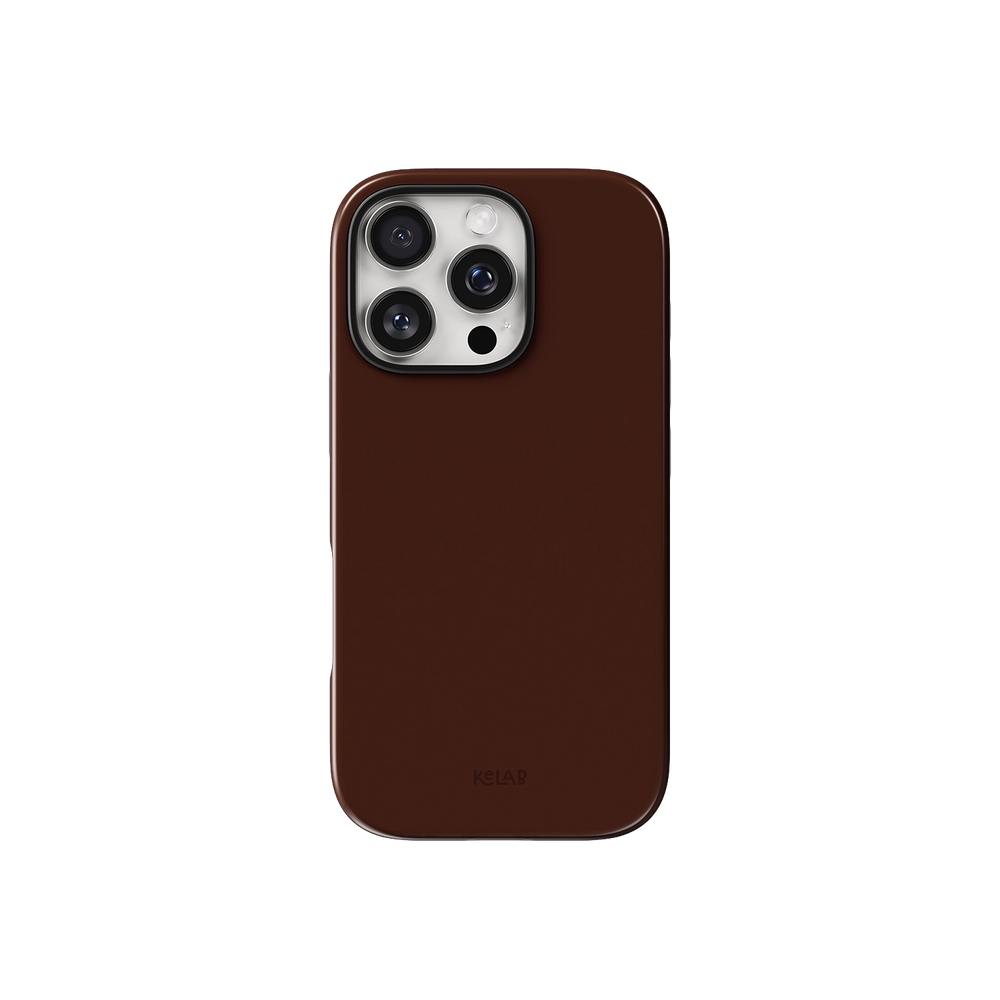 Espresso | Solid Rich Brown Phone Case