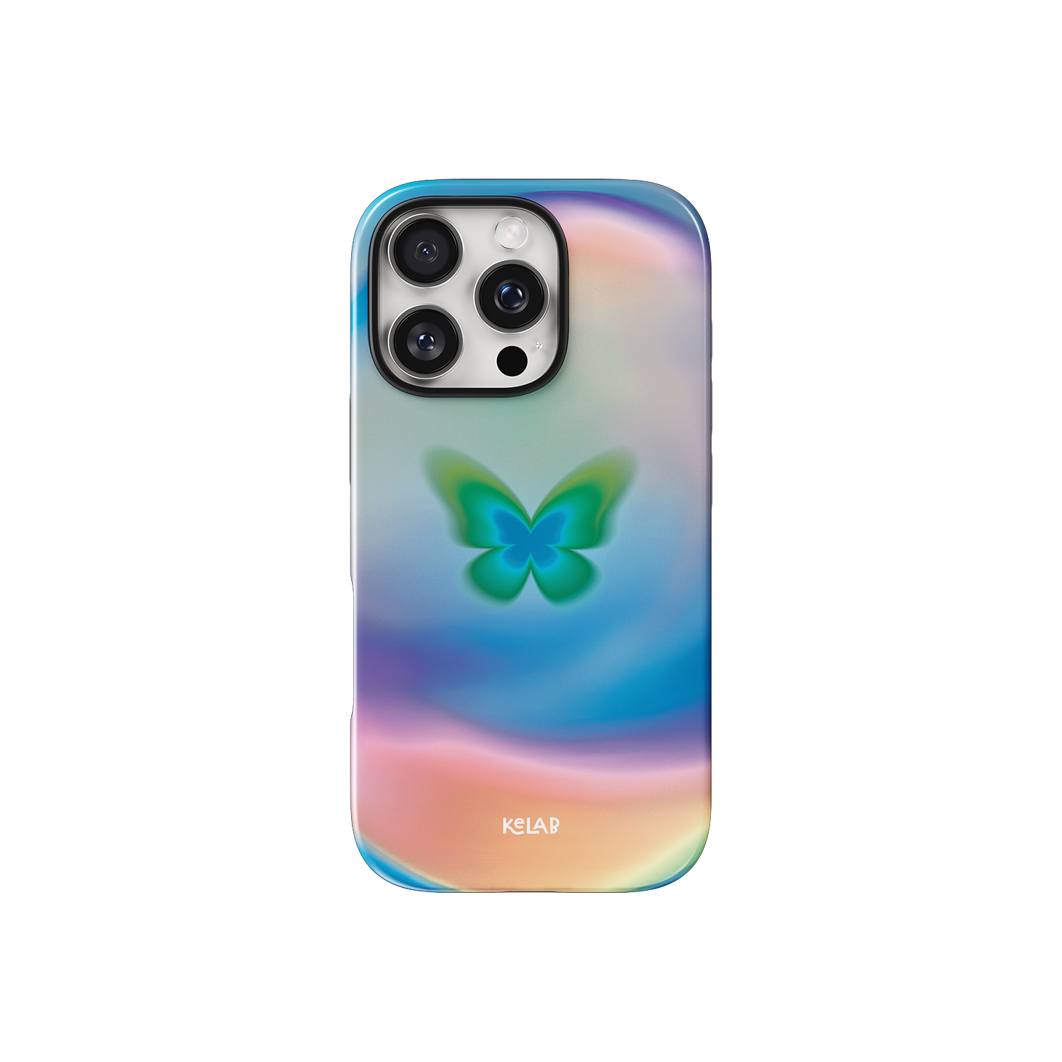 Celestial Wings | Gradient Butterfly Print Phone Case