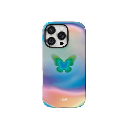 Celestial Wings | Gradient Butterfly Print Phone Case