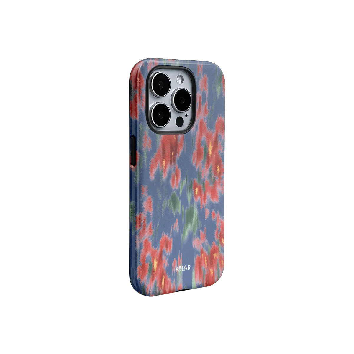 Chromaflash | Modern Abstract Red Floral Phone Case - KELAB