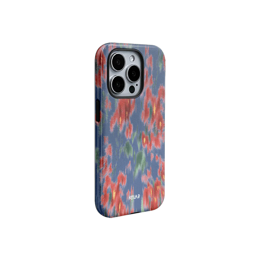 Chromaflash | Modern Abstract Red Floral Phone Case - KELAB