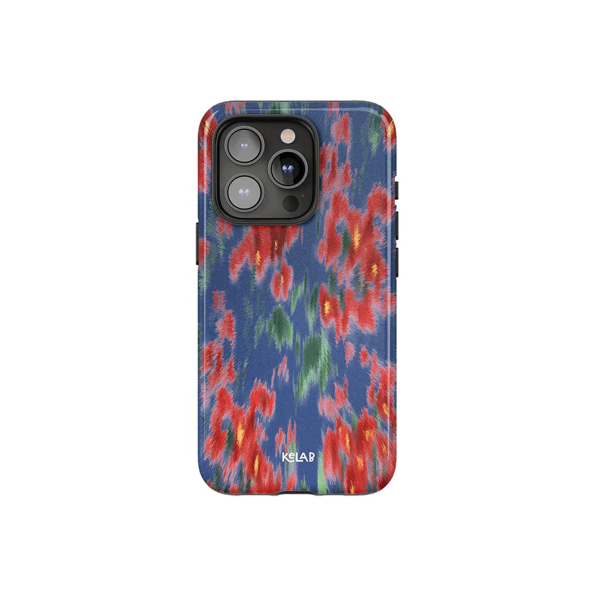 Chromaflash | Modern Abstract Red Floral Phone Case - KELAB