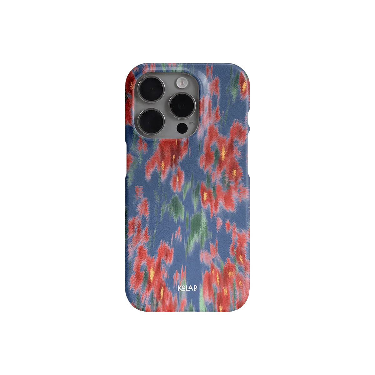 Chromaflash | Modern Abstract Red Floral Phone Case - KELAB