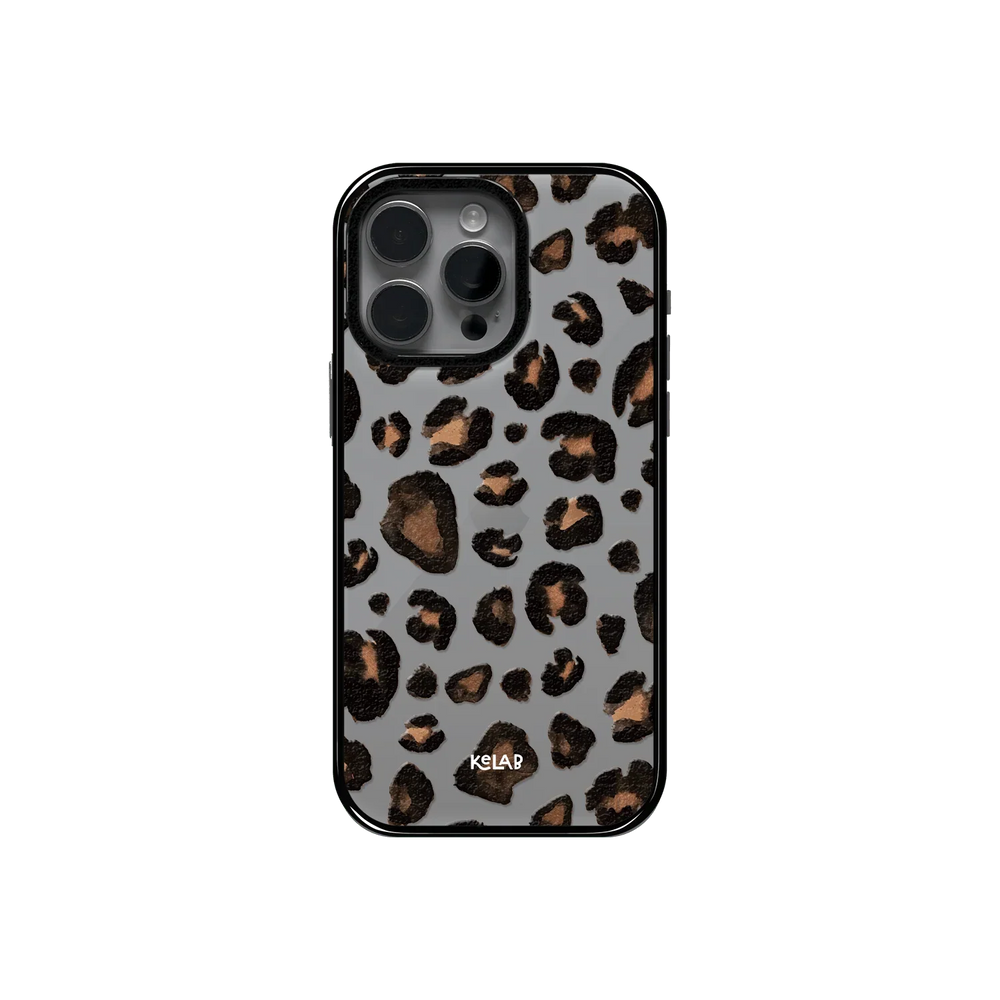 Leopard | Clear Cheetah Pattern Print Phone Case - KELAB