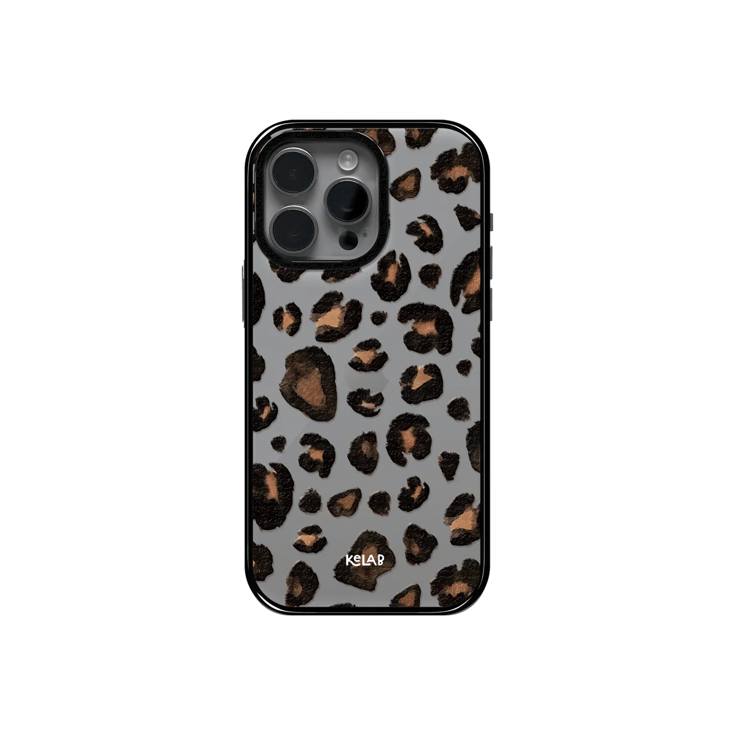 Leopard | Clear Cheetah Pattern Print Phone Case - KELAB