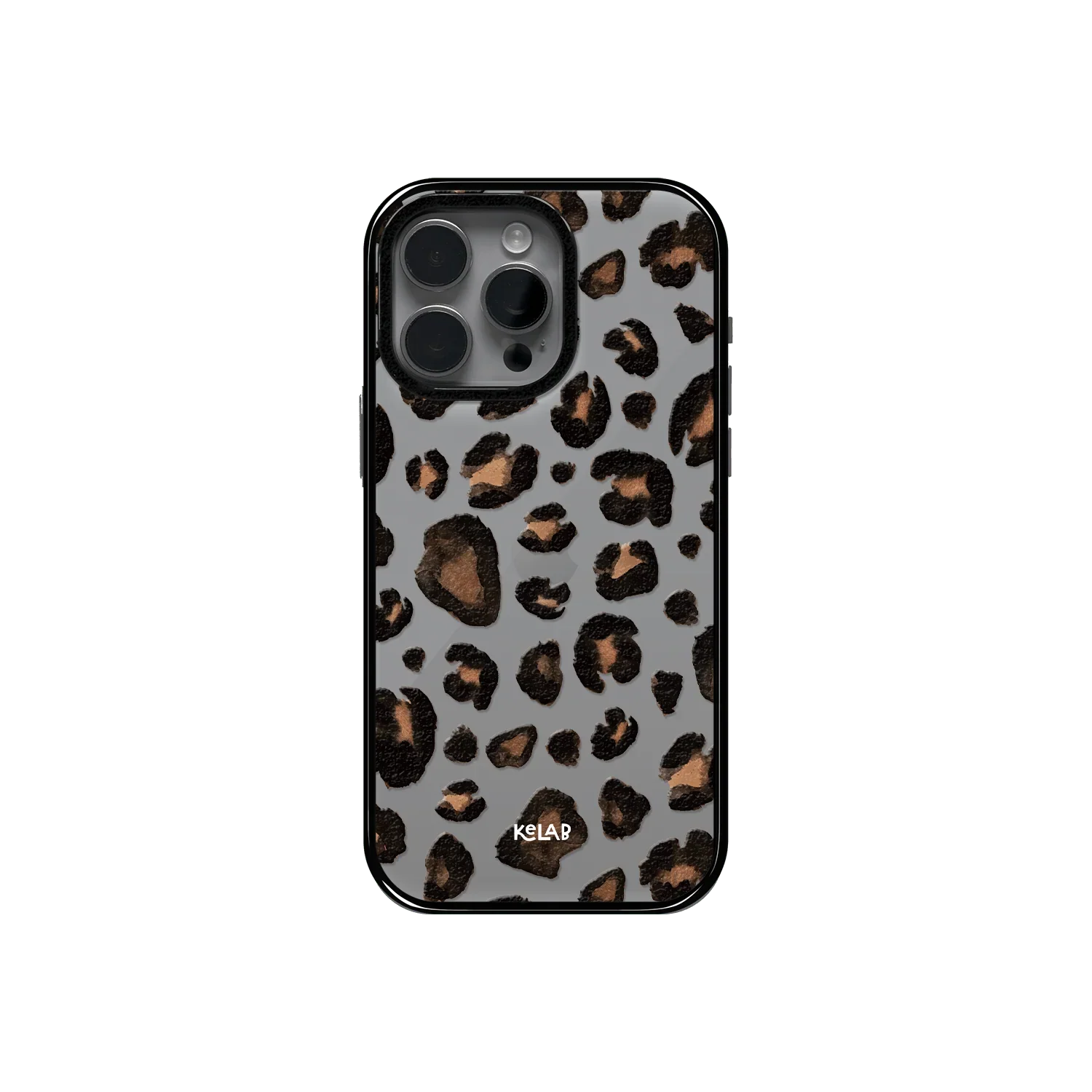 Leopard | Clear Cheetah Pattern Print Phone Case - KELAB
