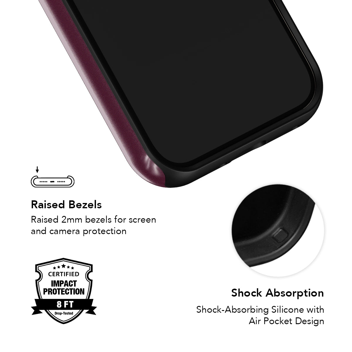 Raspberry Jelly | Solid Pinkish-Red Phone Case