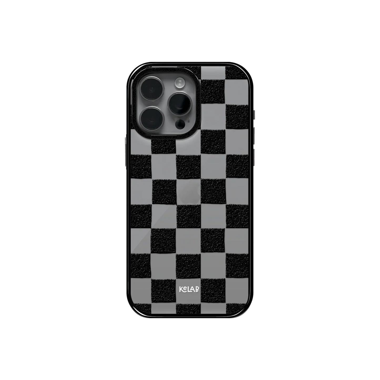Noirboard | Transparent Check MagSafe - Compatible Phone Case - KELAB