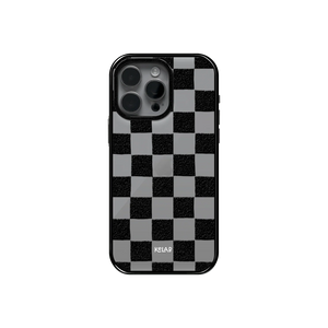 Noirboard | Transparent Check MagSafe - Compatible Phone Case - KELAB