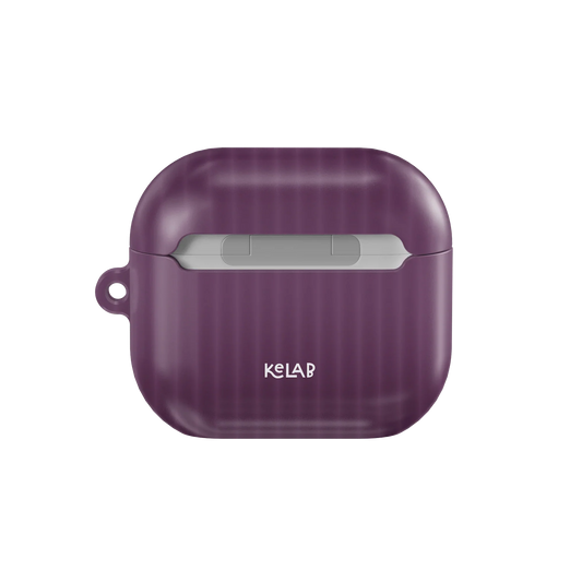 Violet Reverie | Tinted Veil Series Purple AirPods Case - KELAB