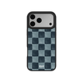 Marine Check | Blue Checkered iPhone Case