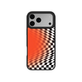 Sunflare | Orange Checkered iPhone Case