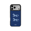 Pegasus Night | Blue Horse iPhone Case
