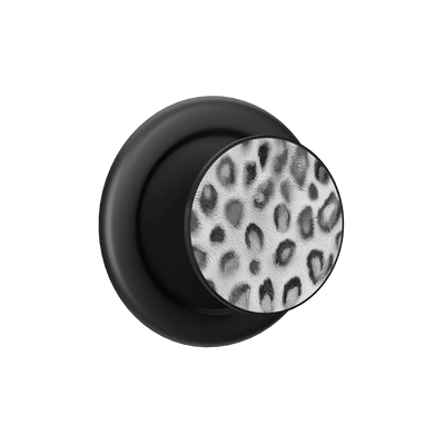 Platinum Predator | Silver Cheetah Print MagSafe Phone Grip