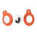 Mint Green AirTag Case - Waterproof Secure Holder with Key Ring. Fresh color GPS case for stylish and secure tracking.