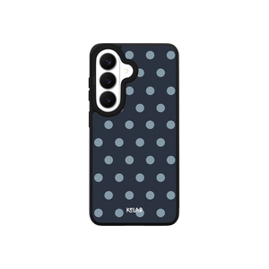 Abyssal Dot | Blue Polka Dot Samsung Phone Case