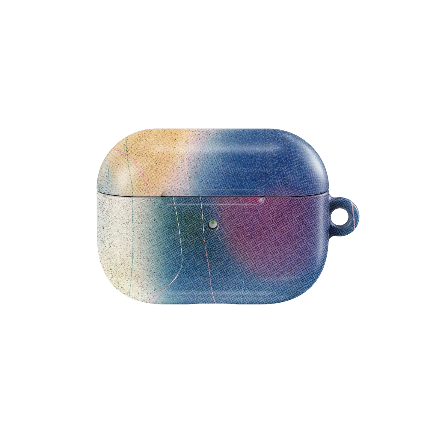 Cute AirPods Case in Blue from KELAB's Endorphins Series featuring a smooth gradient design and durable build for all AirPods models.