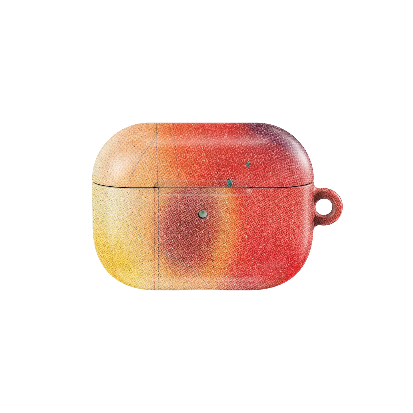 Climax Endorphins Series AirPods Case in red gradient by KELAB, featuring a textured finish and durable design for all AirPods models.