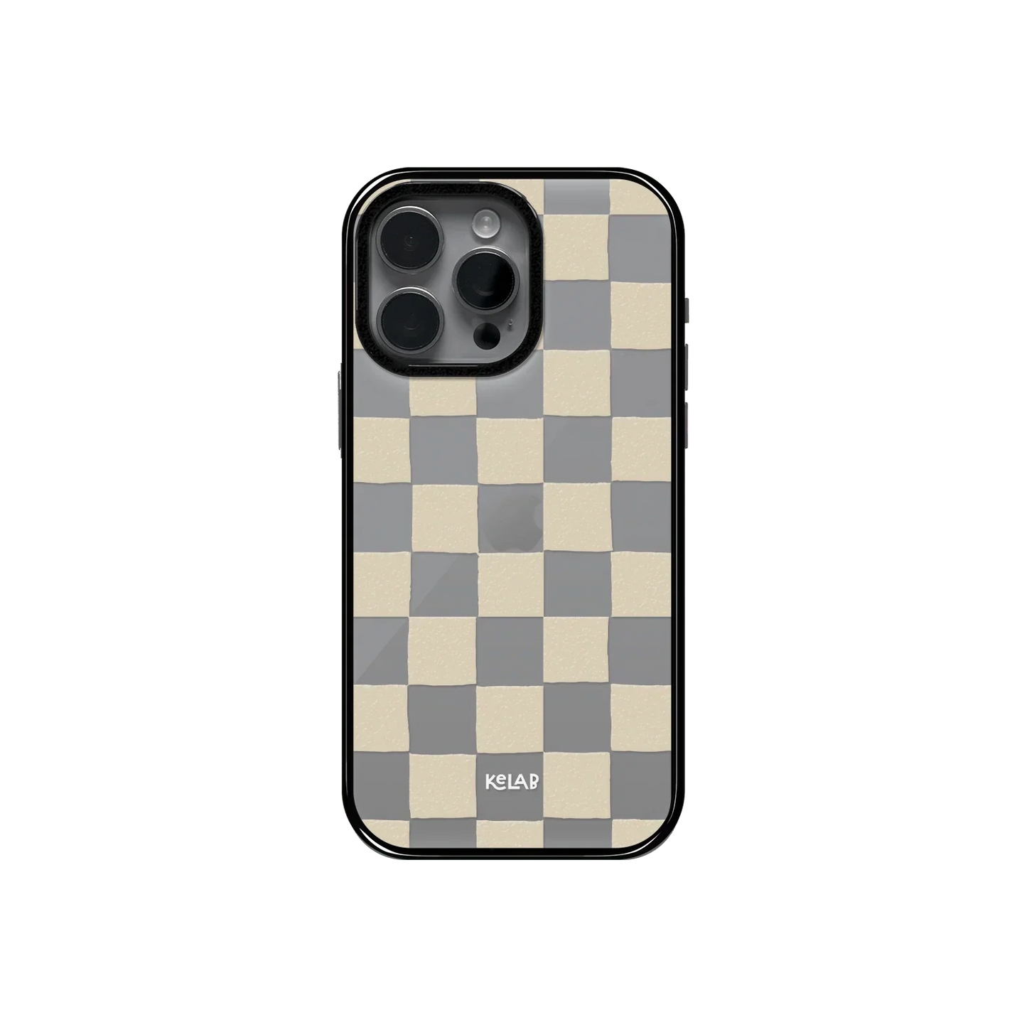 Bonegrid | Transparent Check MagSafe - Compatible Phone Case - KELAB