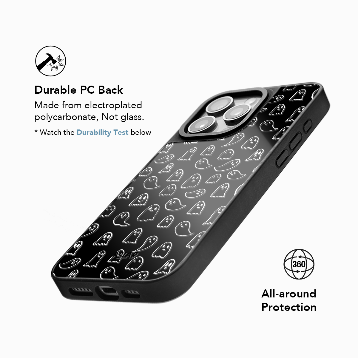 Boo Parade | Halloween iPhone Case with Reflective Back