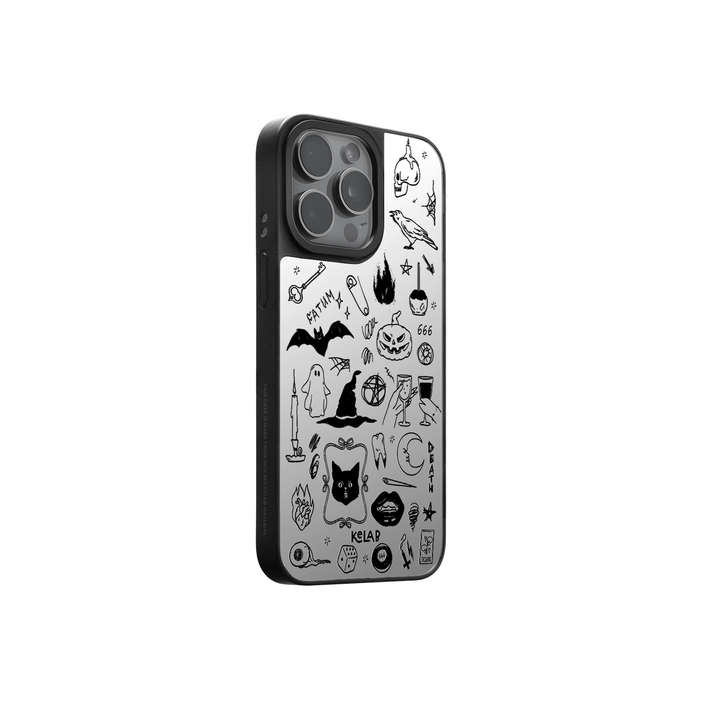 Midnight Ritual  | Halloween iPhone Case with Reflective Back