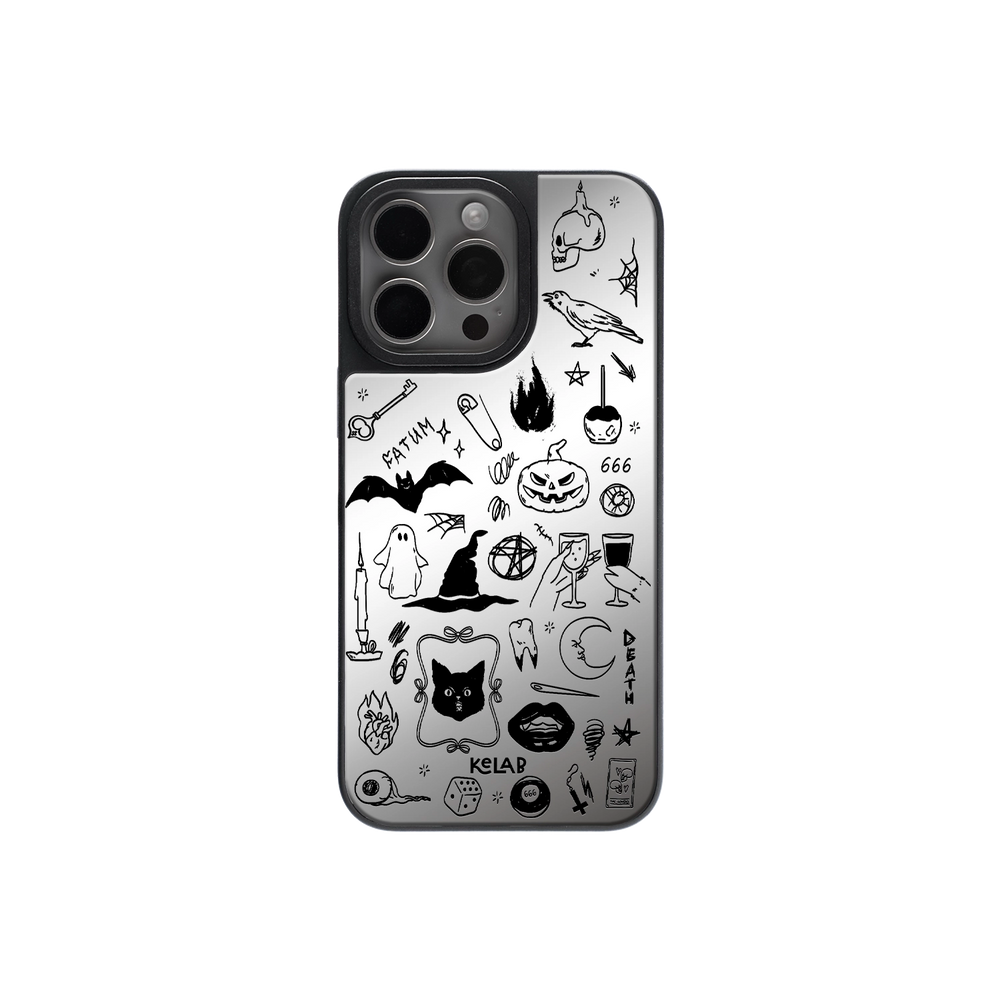 Midnight Ritual  | Halloween iPhone Case with Reflective Back