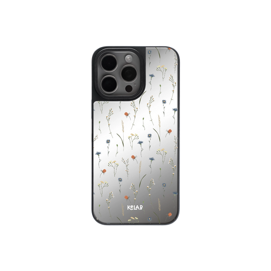 Pastel Meadow | Floral Pattern iPhone Case with Reflective Back