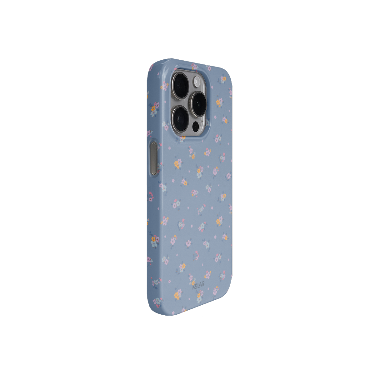 Tiny Meadow | Pastel Blue Floral Bouquet Phone Case