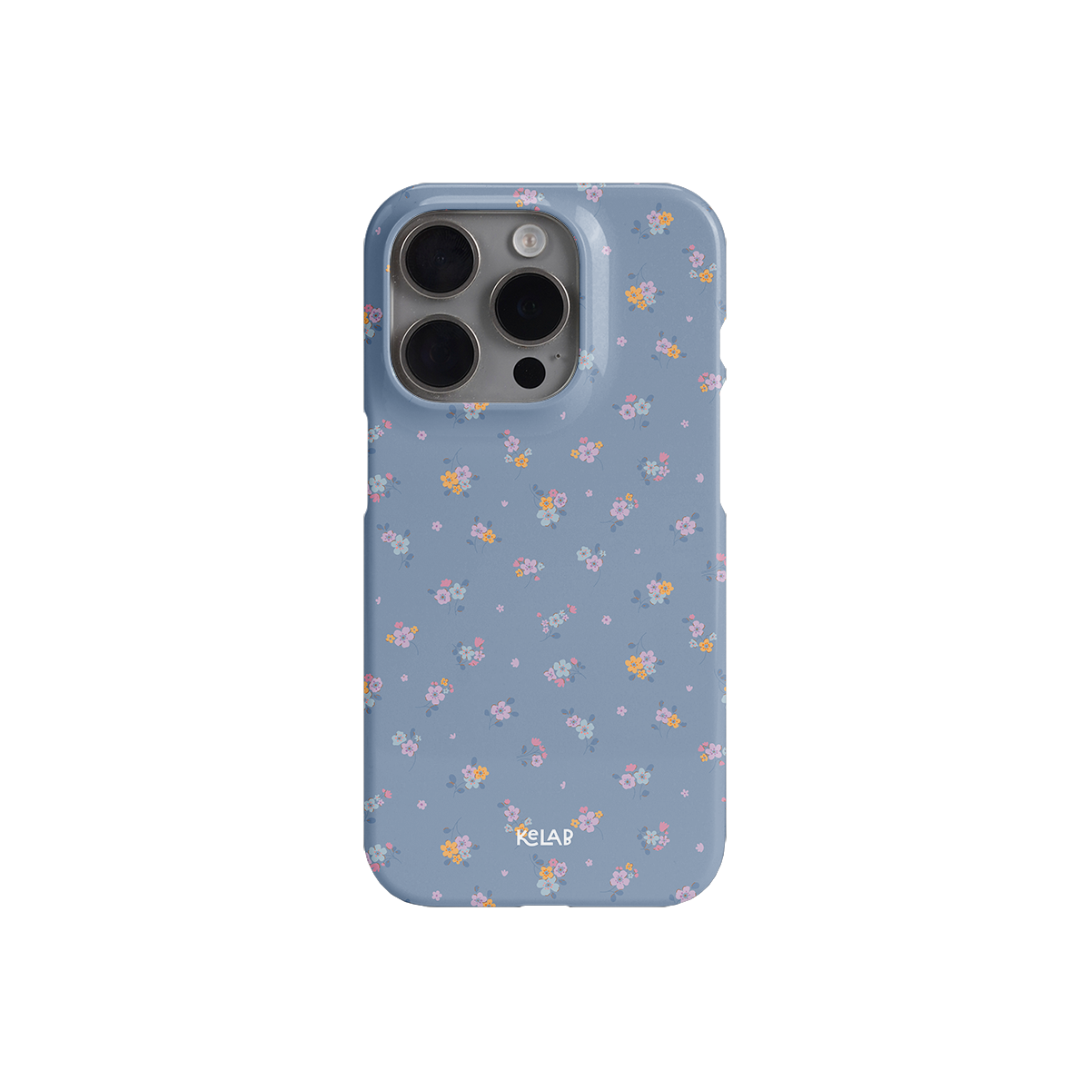 Tiny Meadow | Pastel Blue Floral Bouquet Phone Case