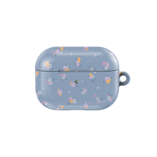 Tiny Meadow | Pastel Blue Floral Bouquet AirPods Case