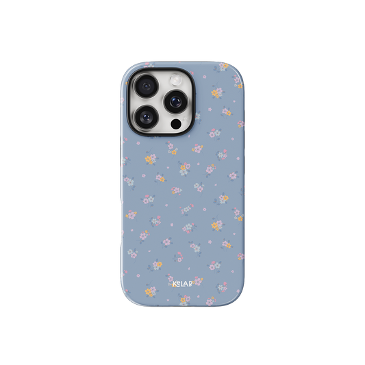 Tiny Meadow | Pastel Blue Floral Bouquet Phone Case