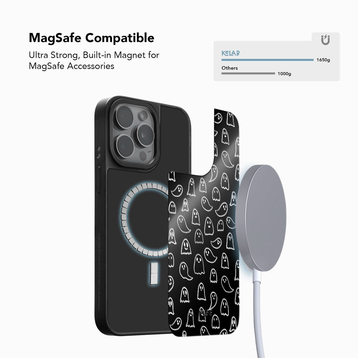 Boo Parade | Halloween iPhone Case with Reflective Back
