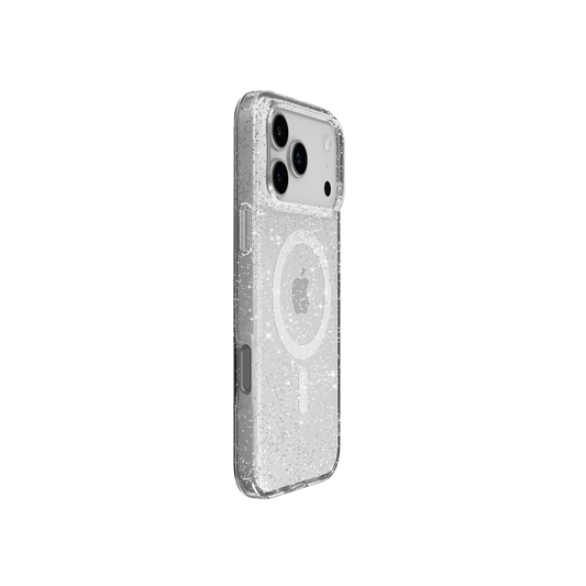 Silver Dream | Glitter Clear Phone Case