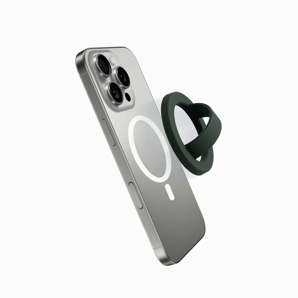 MagSafe Silicone Phone Grip | Soft - Touch Magnetic Holder - KELAB